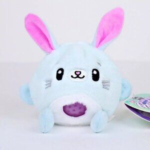 Easter Spring Beadie Buddies Sensory Plush Fidget Toy - Blue‎ Bunny